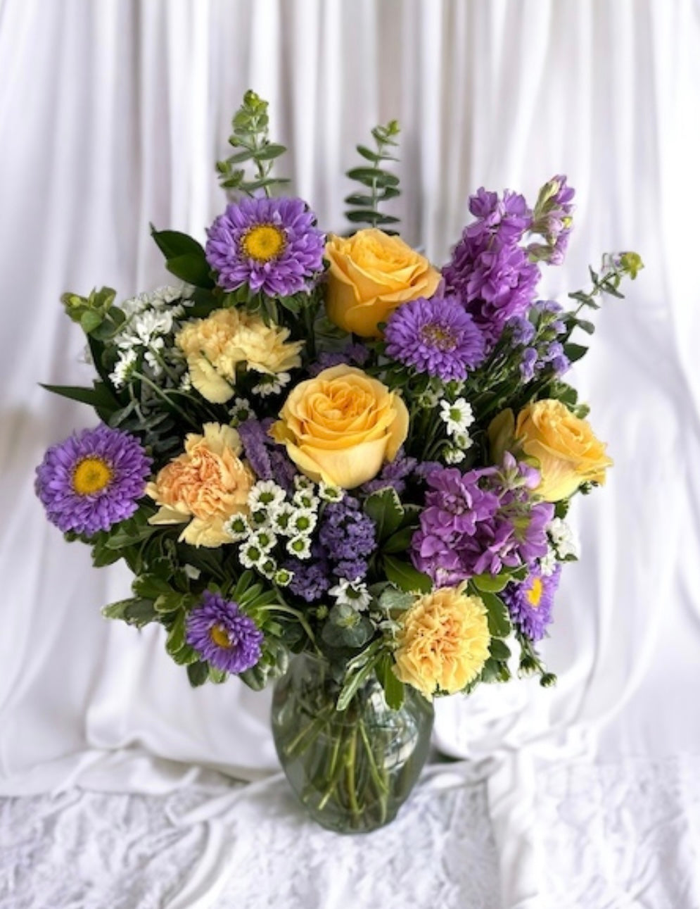 Sunlit Lavender Bouquet